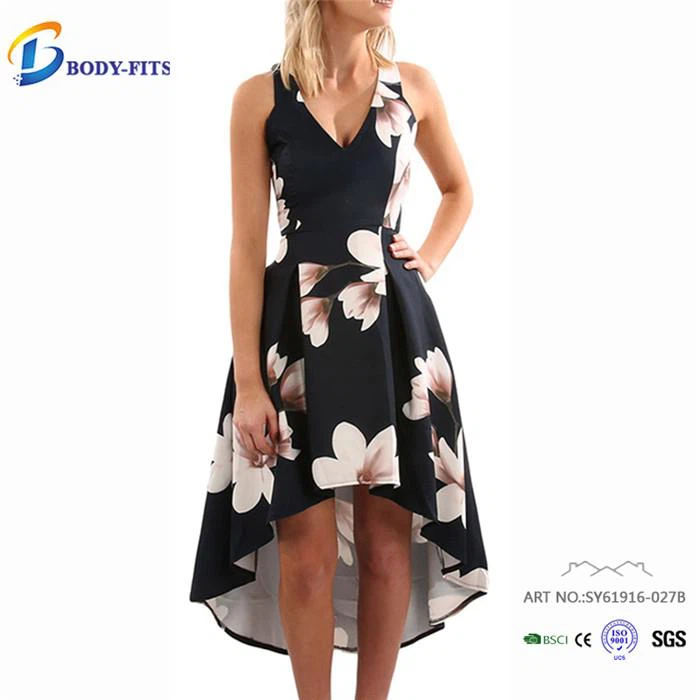 Black Floral Dresses