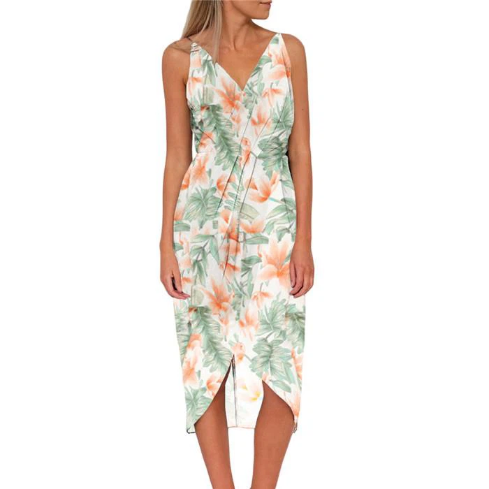 Womens Fashion Flowe Dress